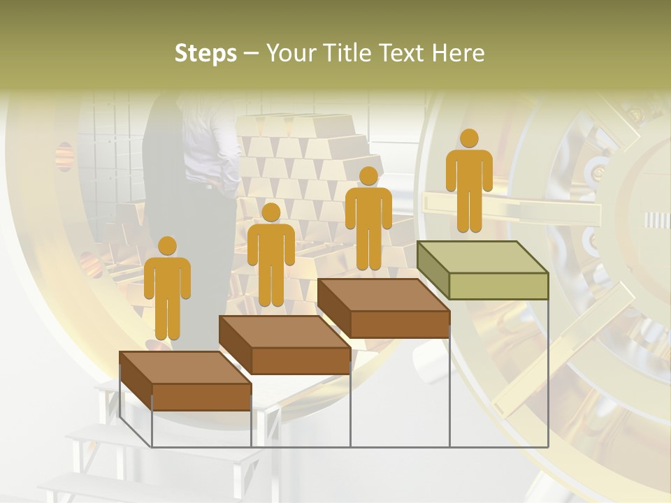 Money Strength Render PowerPoint Template