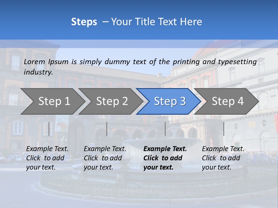 Path Imitation Hunting PowerPoint Template