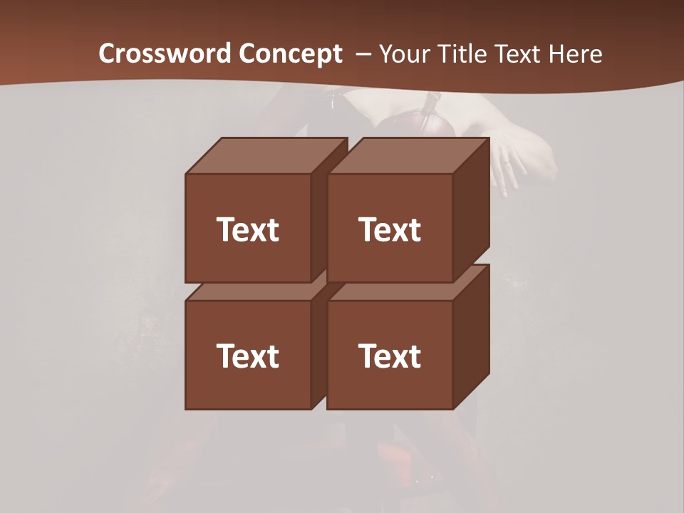 Victorien Masque Bottes PowerPoint Template