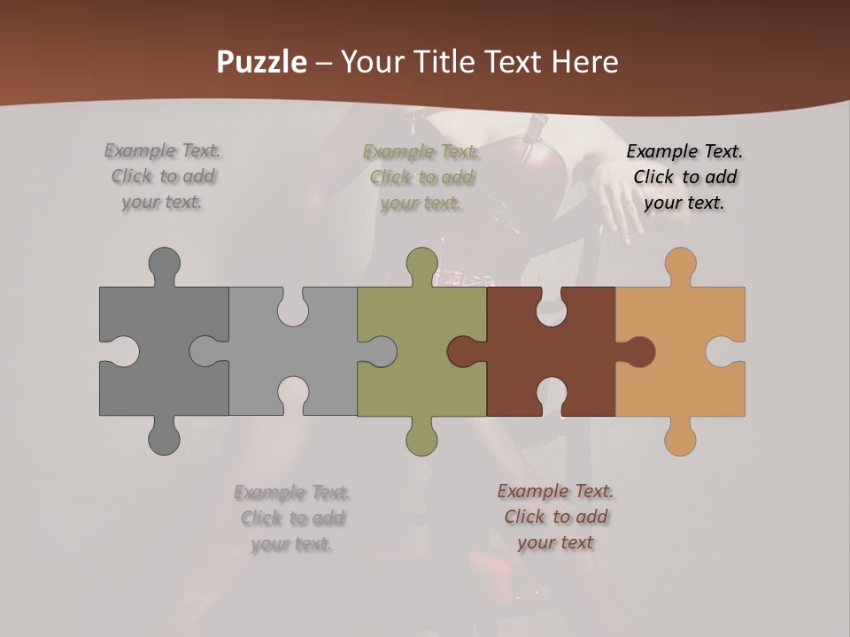 Victorien Masque Bottes PowerPoint Template