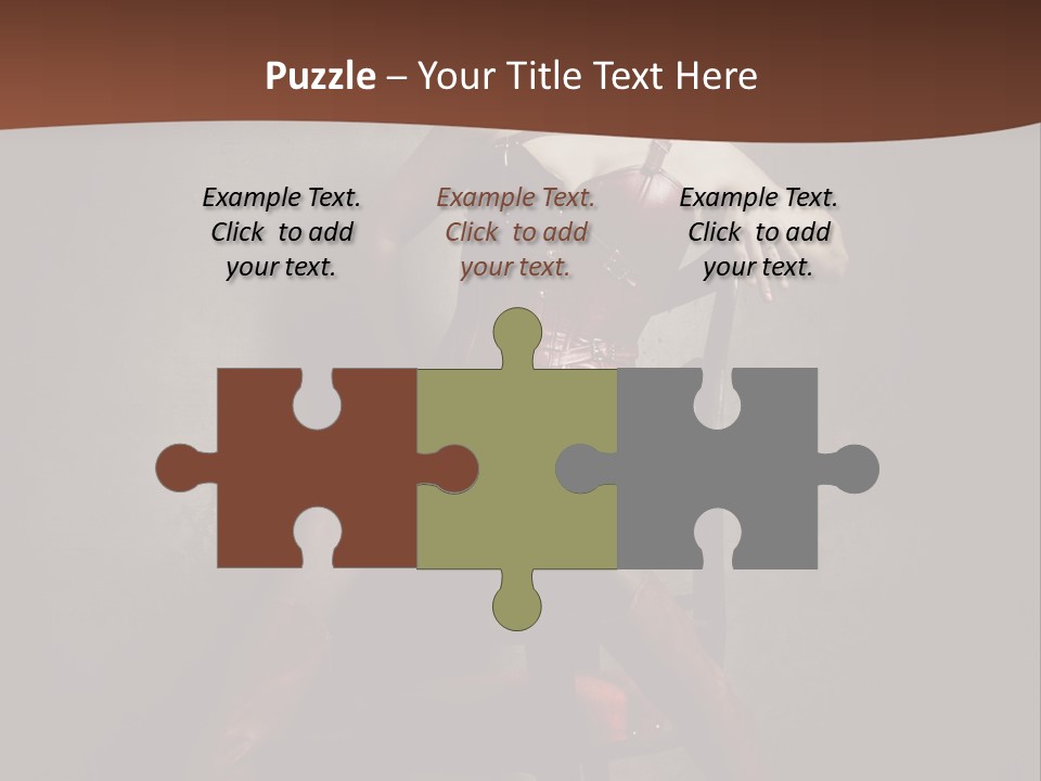 Victorien Masque Bottes PowerPoint Template