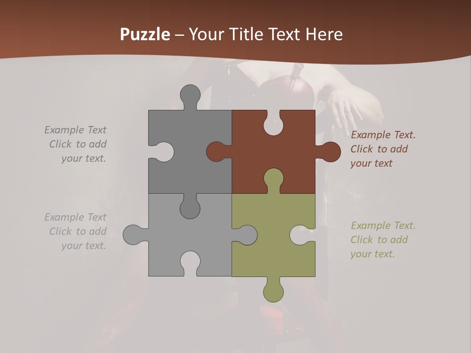 Victorien Masque Bottes PowerPoint Template