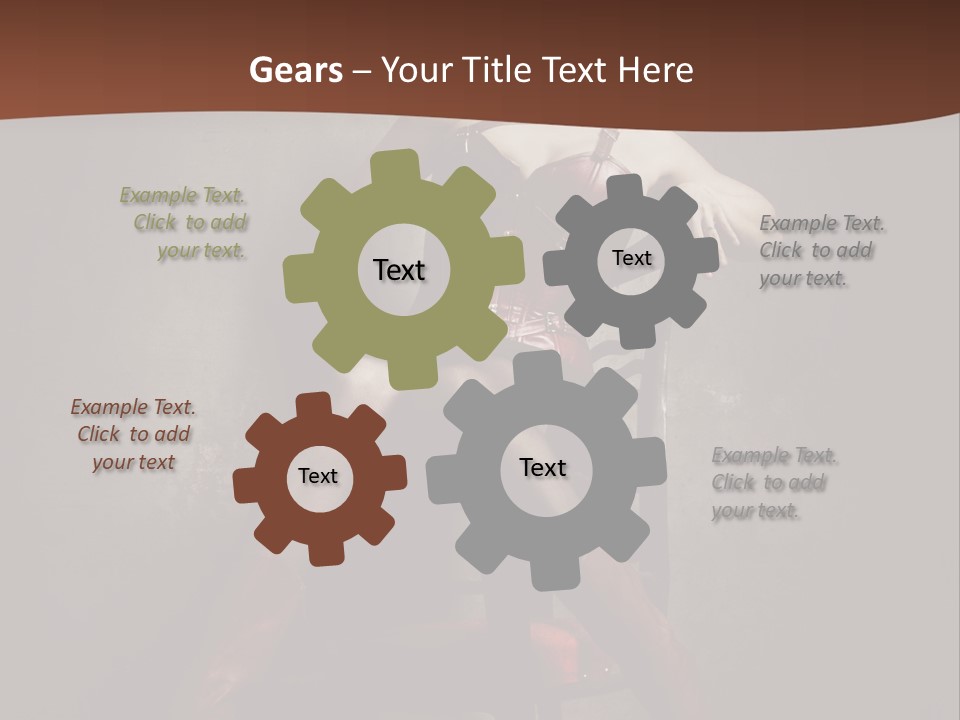 Victorien Masque Bottes PowerPoint Template