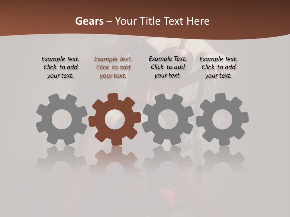 Victorien Masque Bottes PowerPoint Template