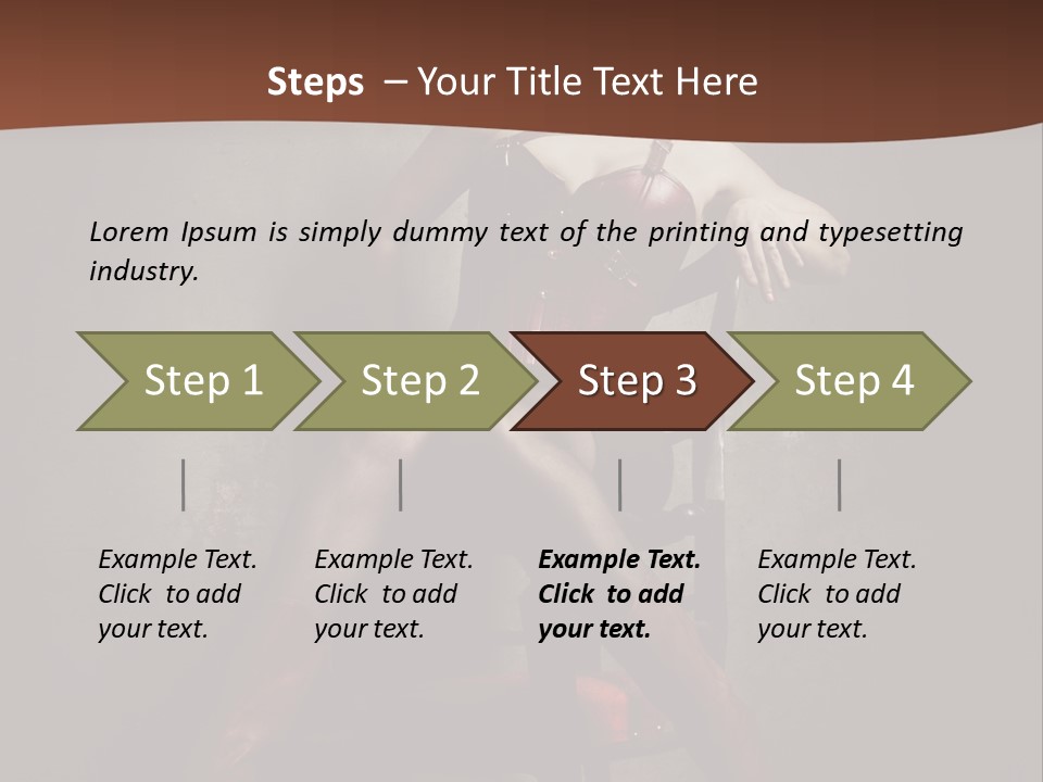 Victorien Masque Bottes PowerPoint Template