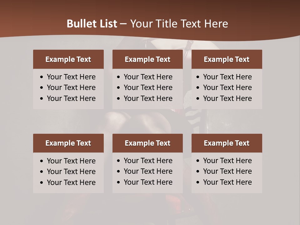 Victorien Masque Bottes PowerPoint Template