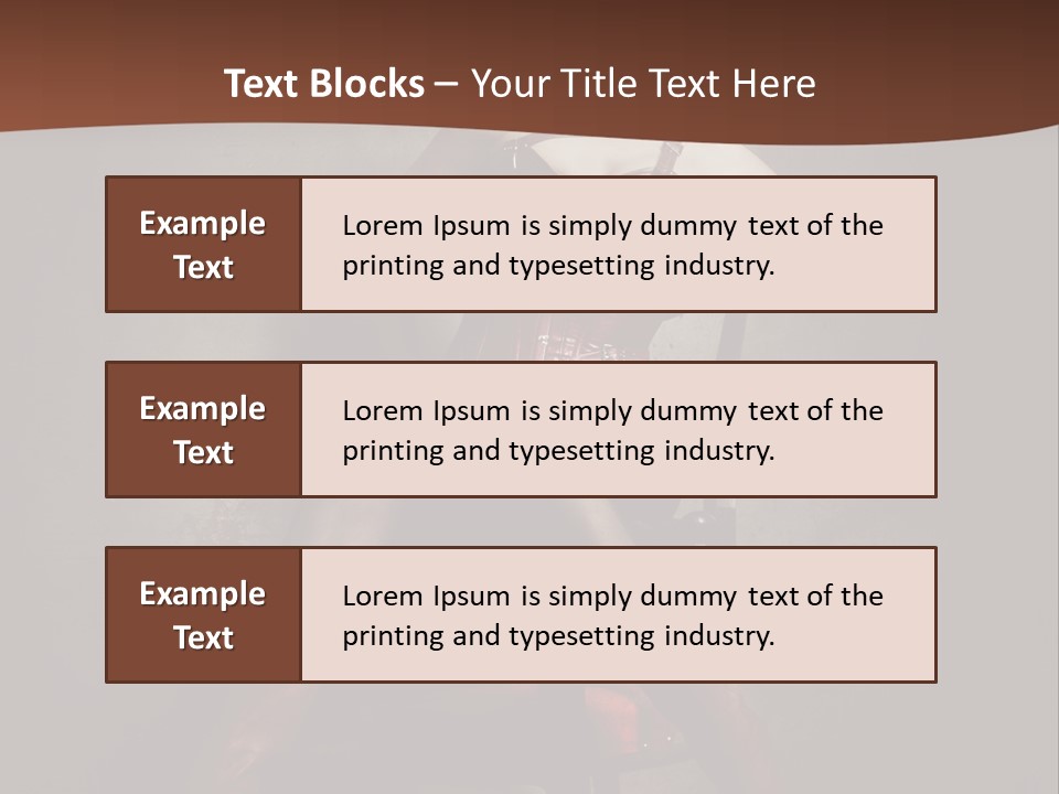 Victorien Masque Bottes PowerPoint Template