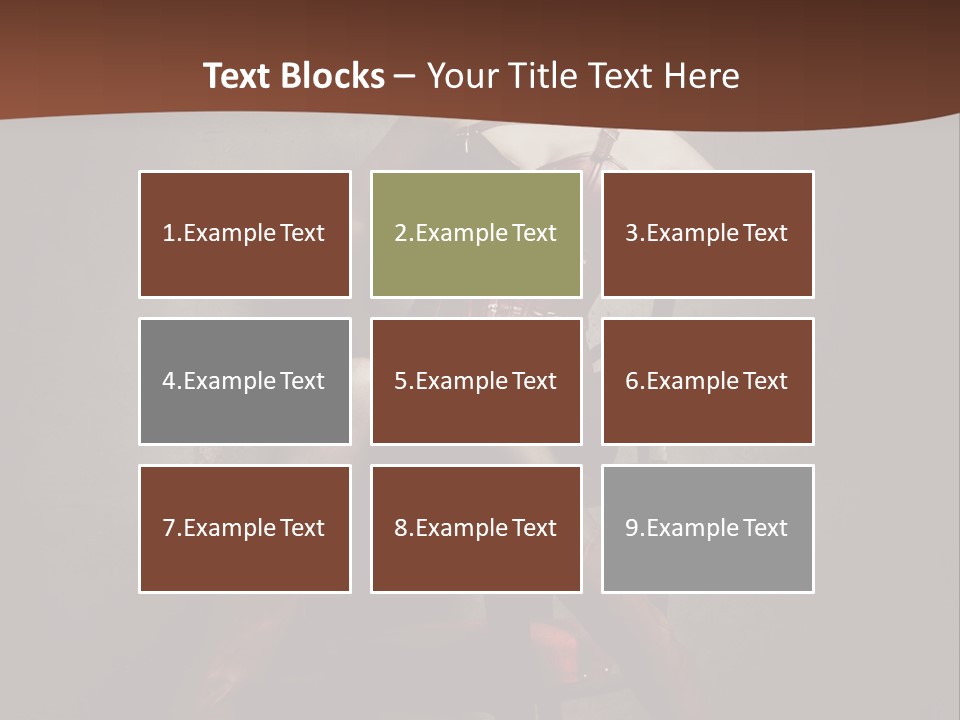 Victorien Masque Bottes PowerPoint Template