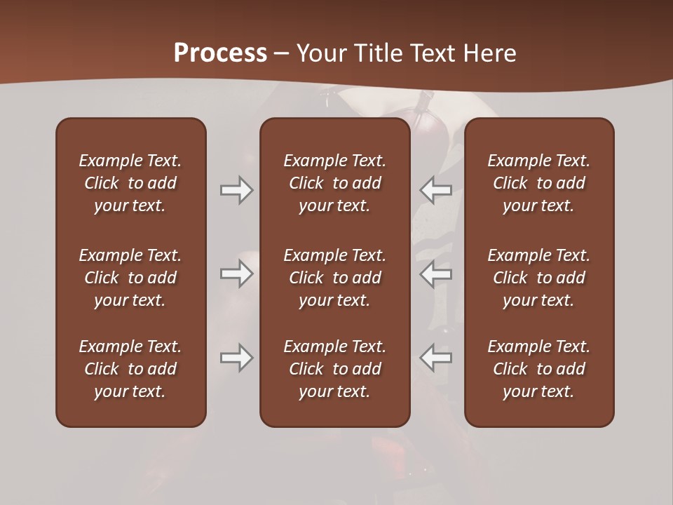 Victorien Masque Bottes PowerPoint Template