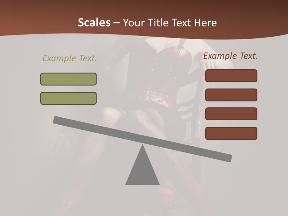Victorien Masque Bottes PowerPoint Template
