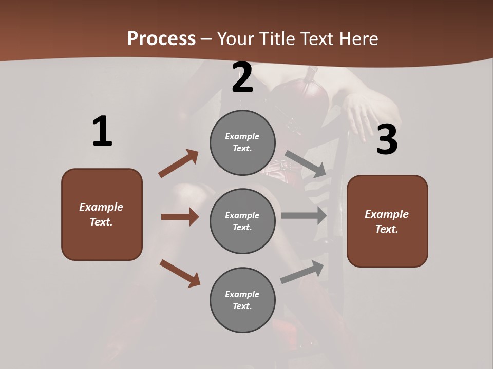 Victorien Masque Bottes PowerPoint Template