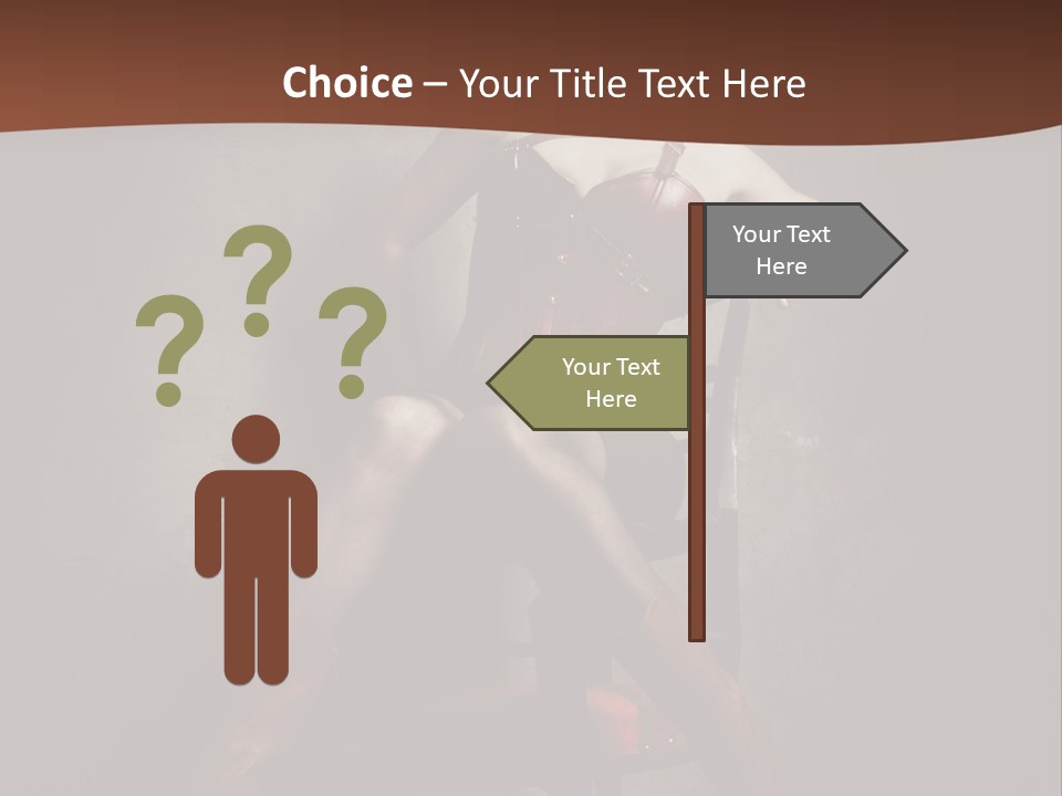 Victorien Masque Bottes PowerPoint Template