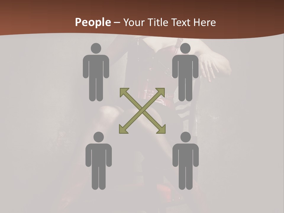 Victorien Masque Bottes PowerPoint Template