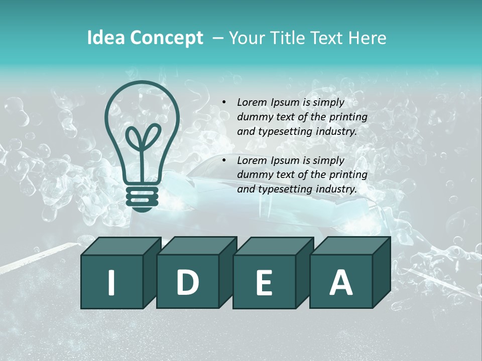 Flush Gloss Dirty PowerPoint Template