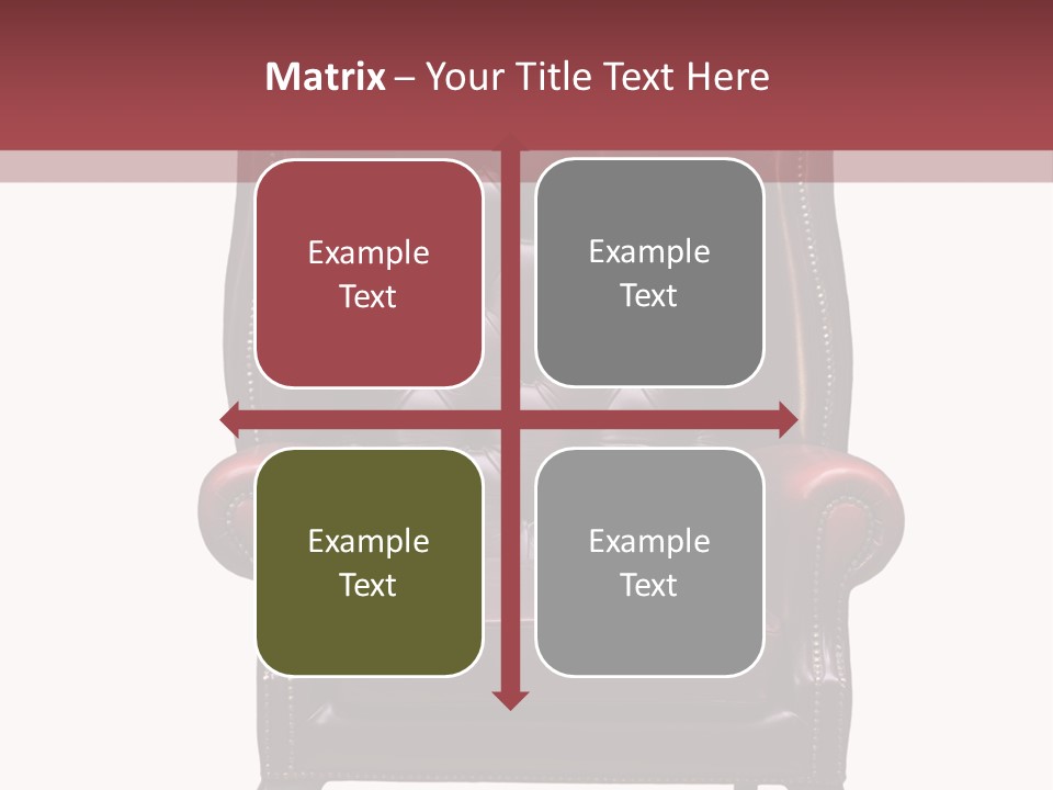 Carved White Classic PowerPoint Template