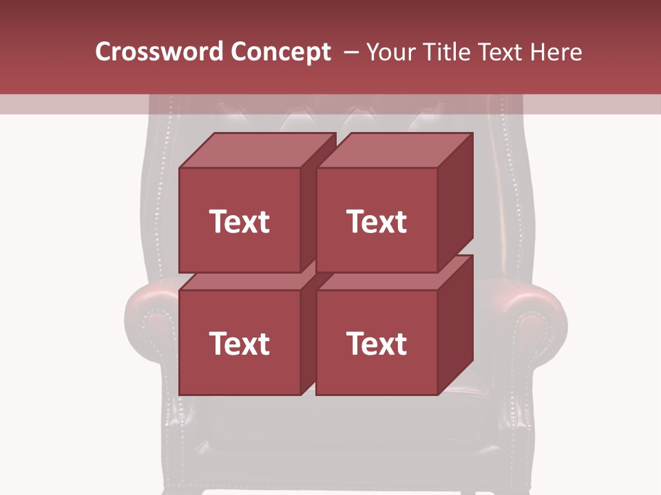 Carved White Classic PowerPoint Template