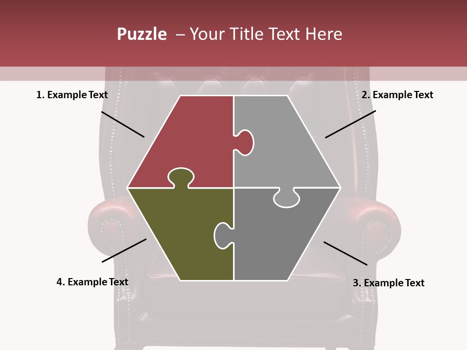 Carved White Classic PowerPoint Template