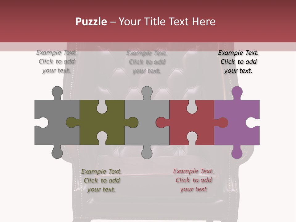 Carved White Classic PowerPoint Template