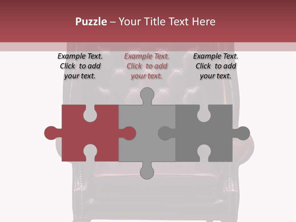 Carved White Classic PowerPoint Template