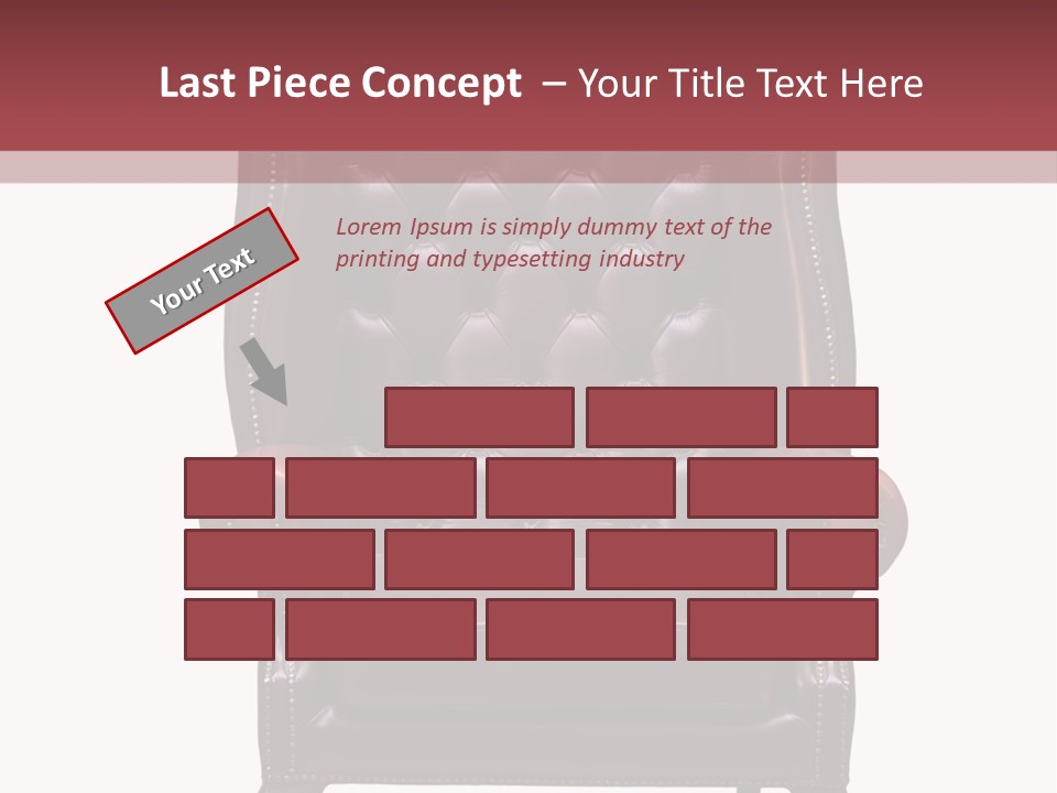 Carved White Classic PowerPoint Template