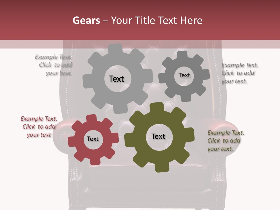 Carved White Classic PowerPoint Template