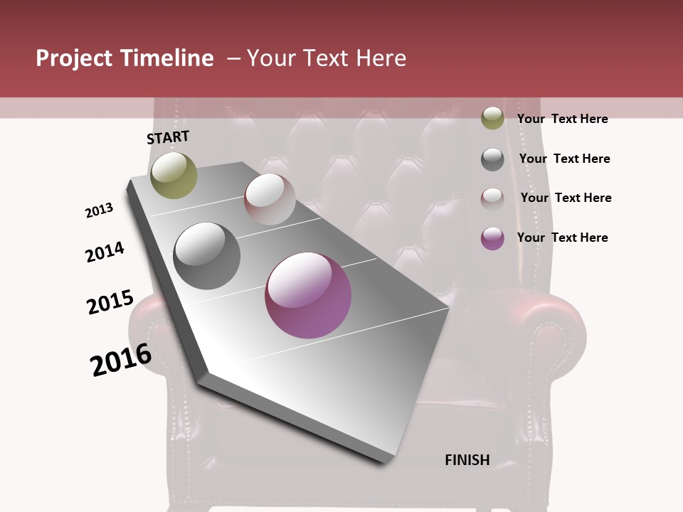 Carved White Classic PowerPoint Template