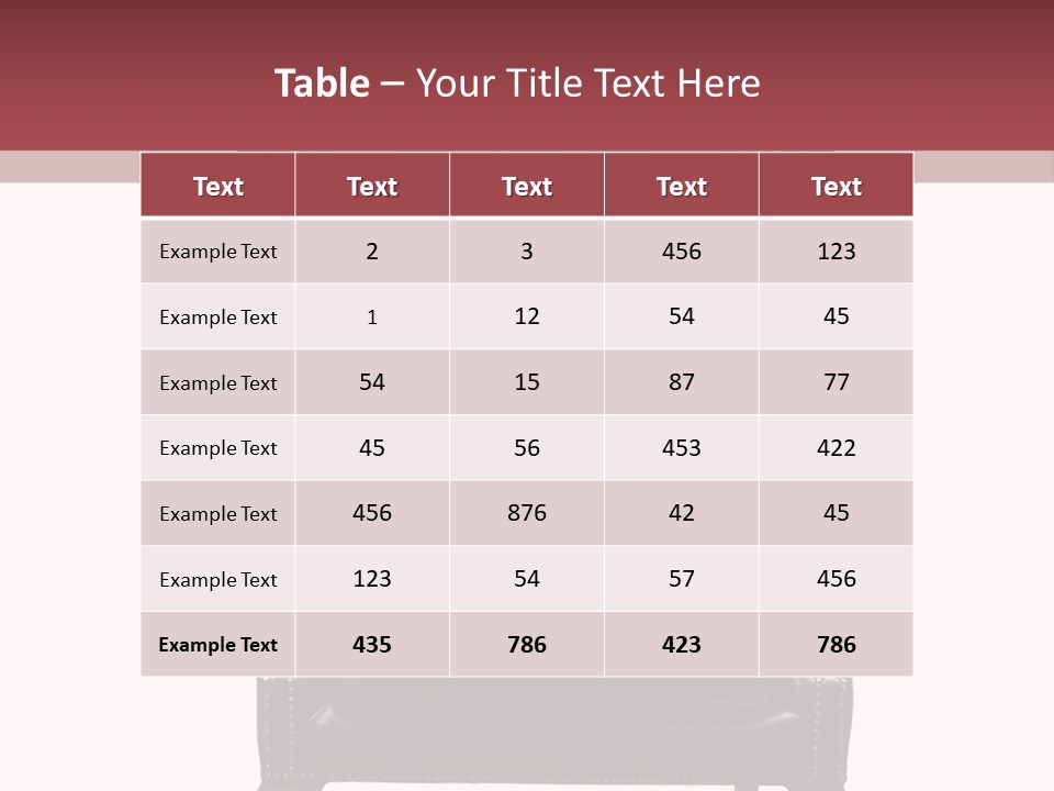 Carved White Classic PowerPoint Template