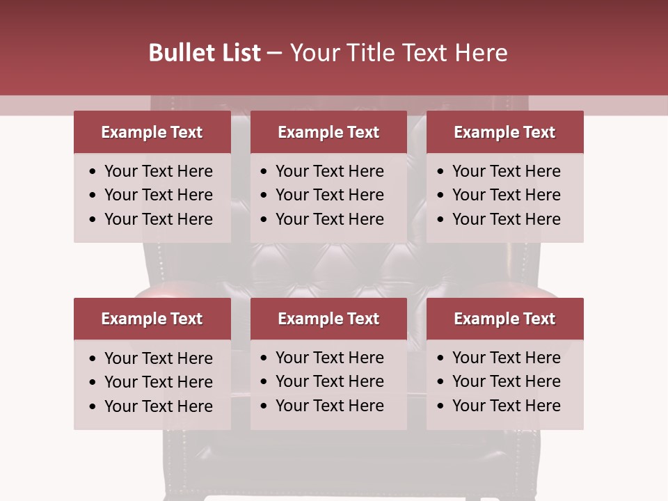 Carved White Classic PowerPoint Template