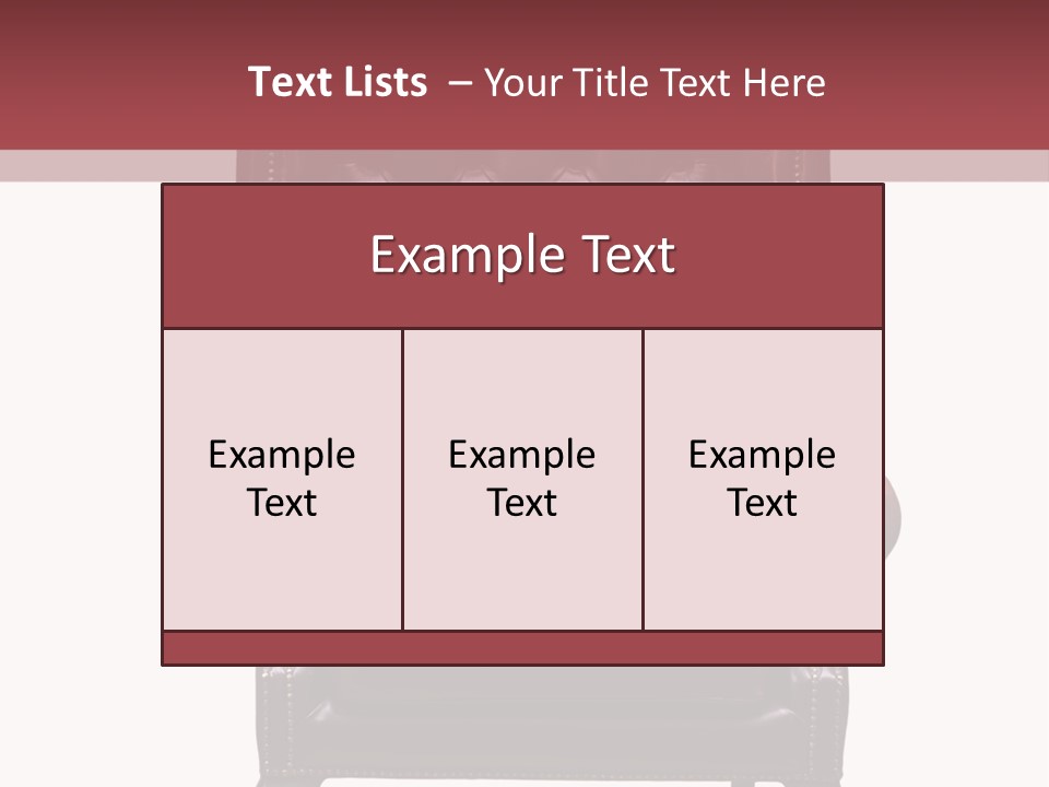 Carved White Classic PowerPoint Template