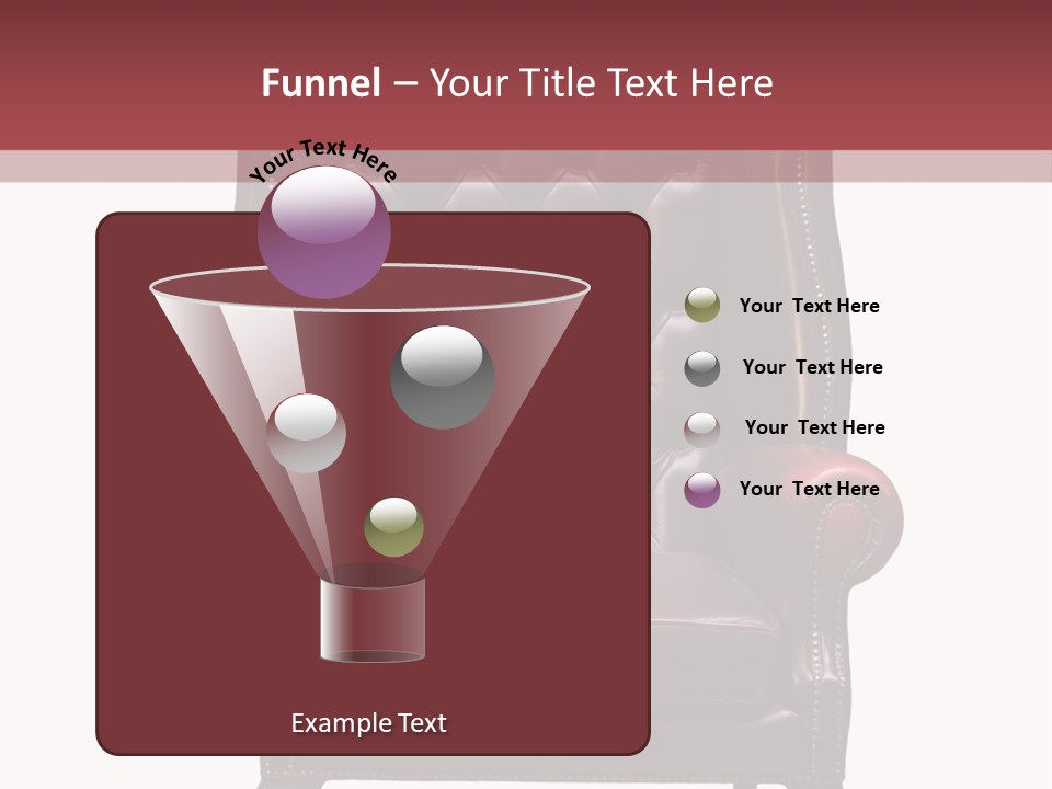 Carved White Classic PowerPoint Template