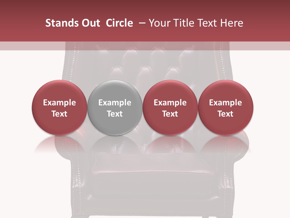 Carved White Classic PowerPoint Template