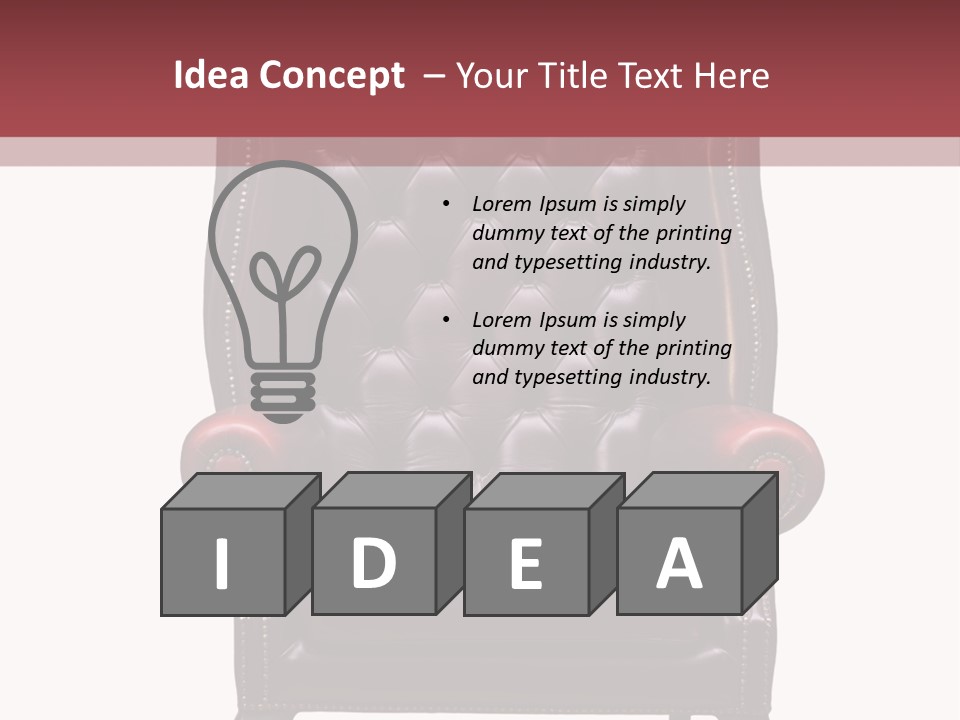 Carved White Classic PowerPoint Template