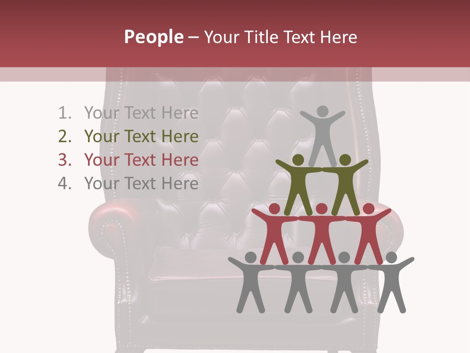 Carved White Classic PowerPoint Template