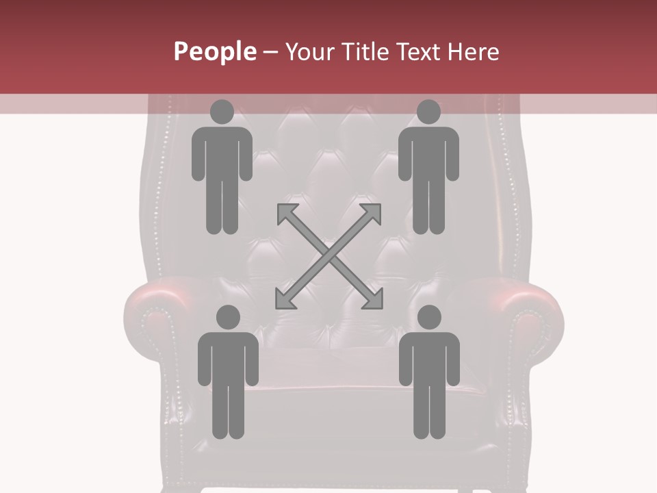 Carved White Classic PowerPoint Template