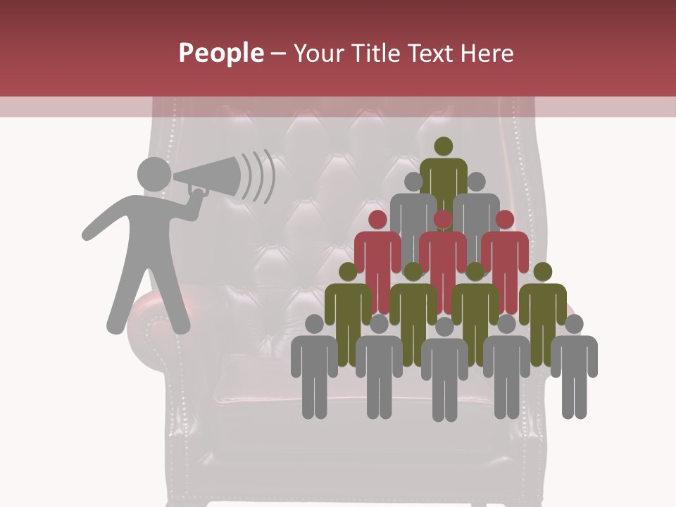 Carved White Classic PowerPoint Template