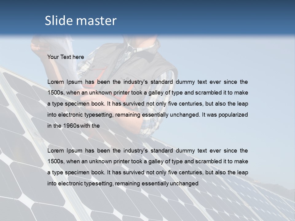 Engineering Panel Collector PowerPoint Template