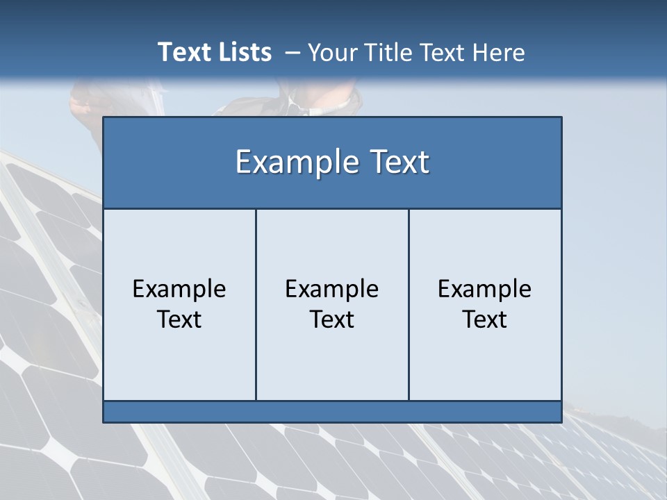 Engineering Panel Collector PowerPoint Template