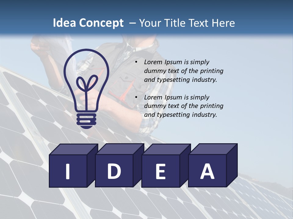 Engineering Panel Collector PowerPoint Template