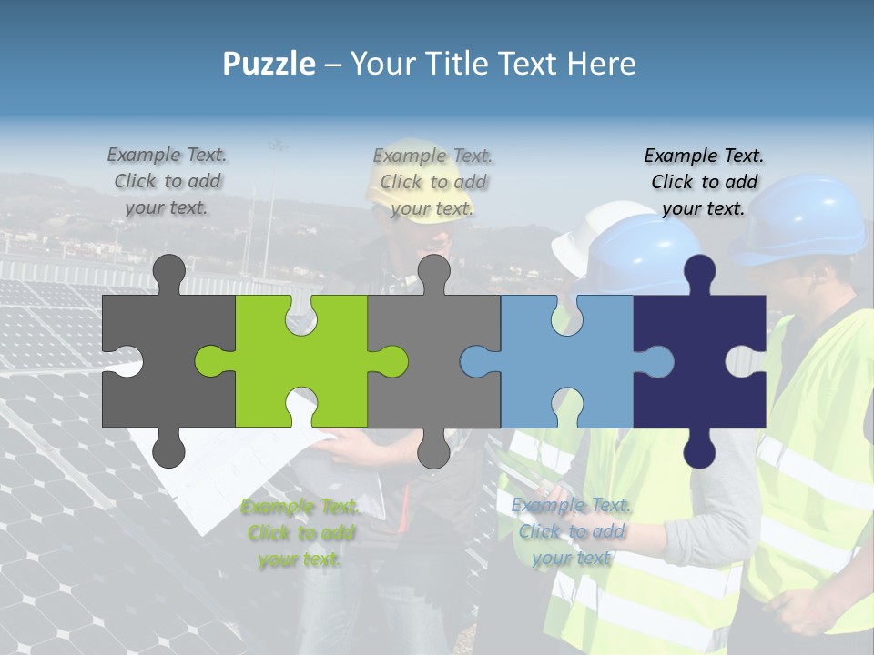 Trainee Plan Outdoors PowerPoint Template