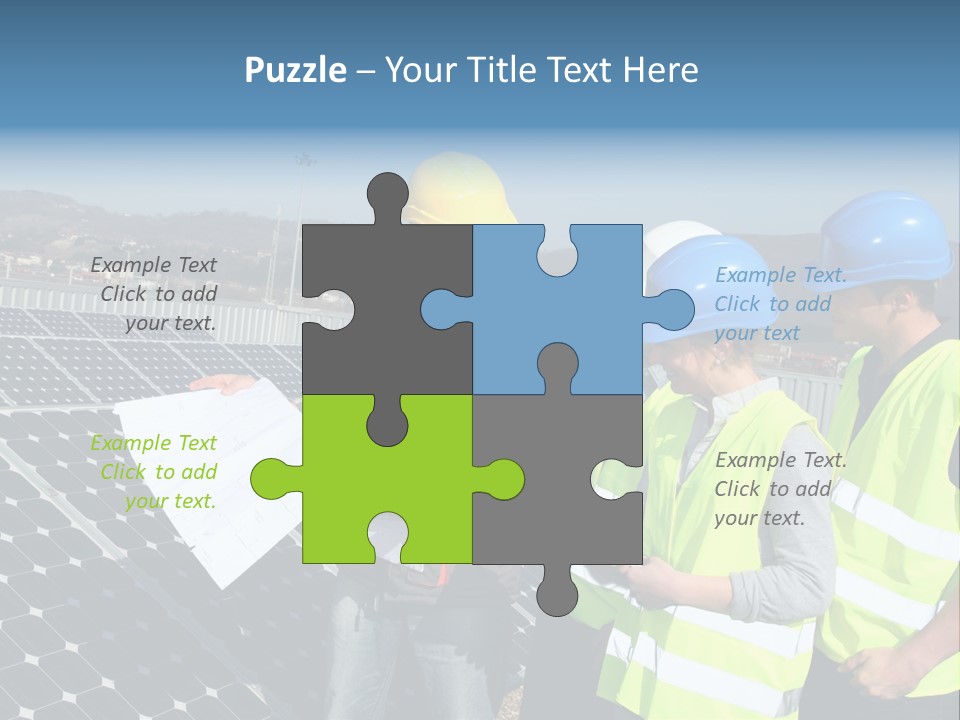 Trainee Plan Outdoors PowerPoint Template