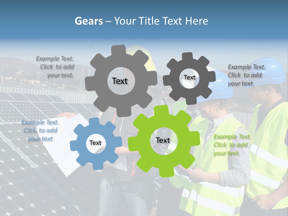 Trainee Plan Outdoors PowerPoint Template
