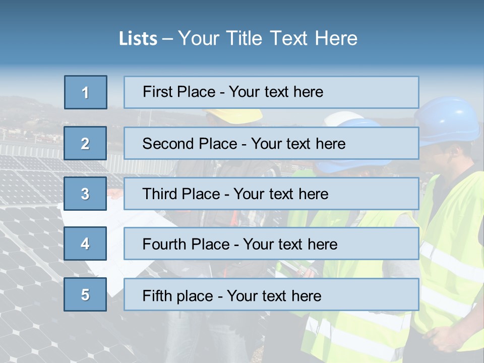 Trainee Plan Outdoors PowerPoint Template