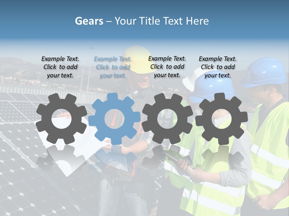 Trainee Plan Outdoors PowerPoint Template