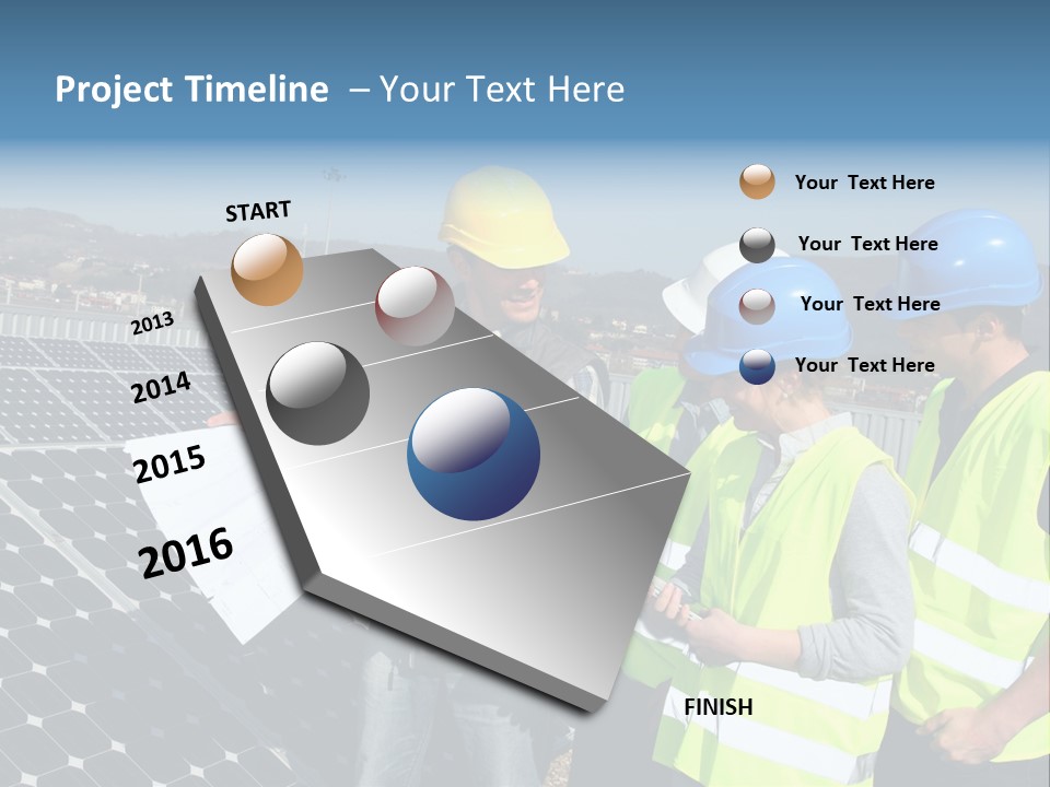 Trainee Plan Outdoors PowerPoint Template