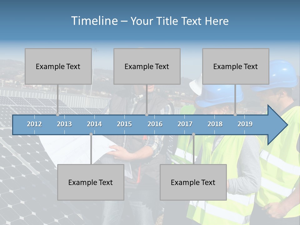 Trainee Plan Outdoors PowerPoint Template