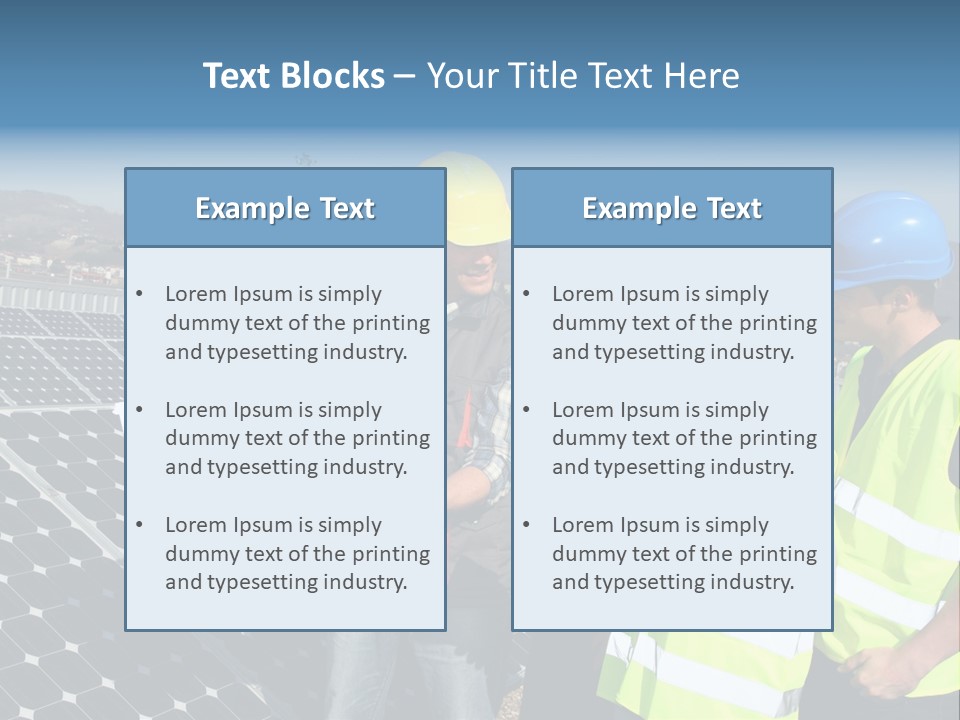 Trainee Plan Outdoors PowerPoint Template