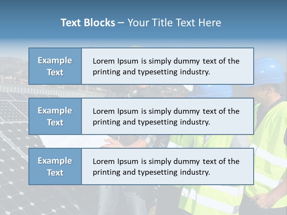 Trainee Plan Outdoors PowerPoint Template