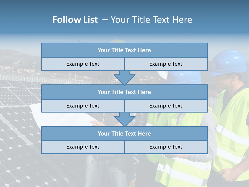 Trainee Plan Outdoors PowerPoint Template