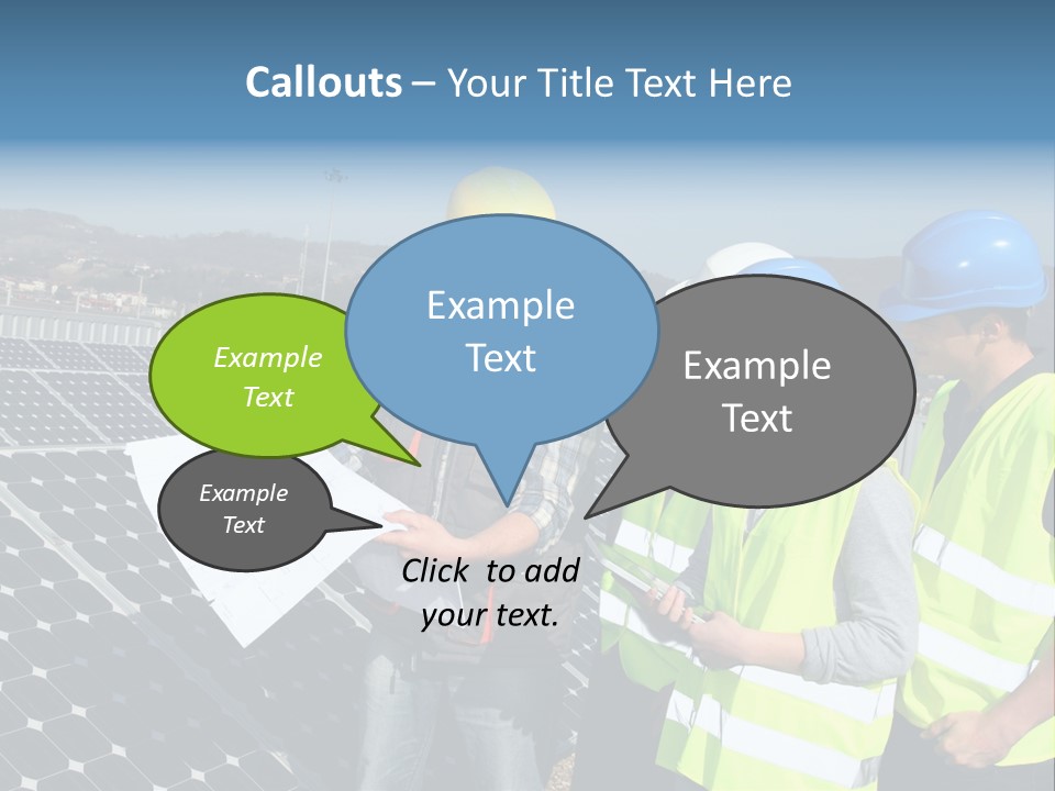 Trainee Plan Outdoors PowerPoint Template