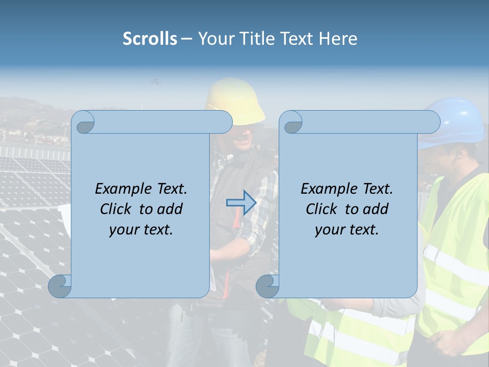 Trainee Plan Outdoors PowerPoint Template